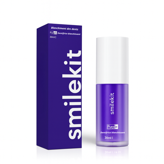 Smilekit Violet - Dentifrice blanchissant
